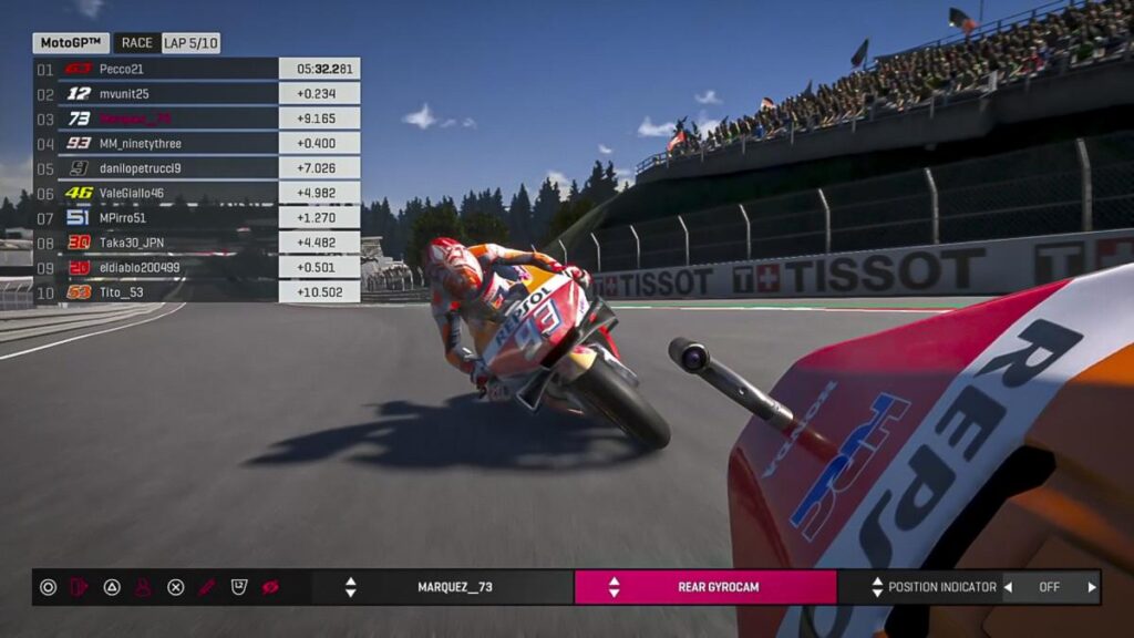 Marc & Alex Marquez have first MotoGP™ fight in Virtual Race