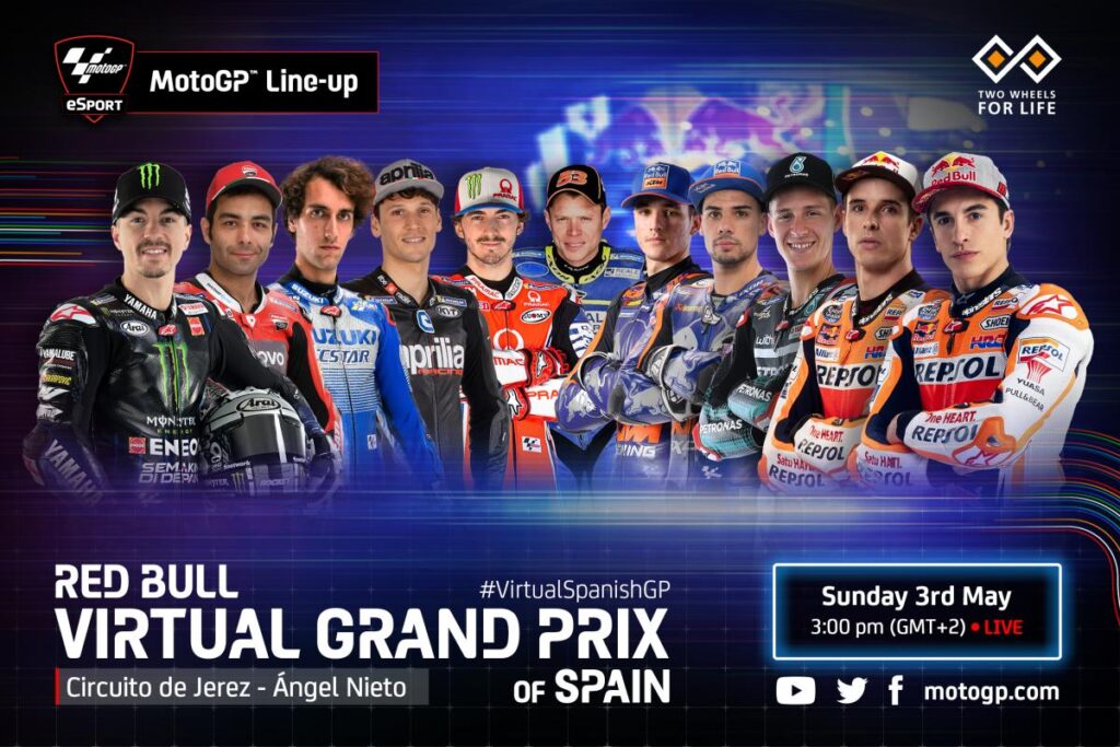 Red Bull Virtual Grand Prix of Spain: the line-up